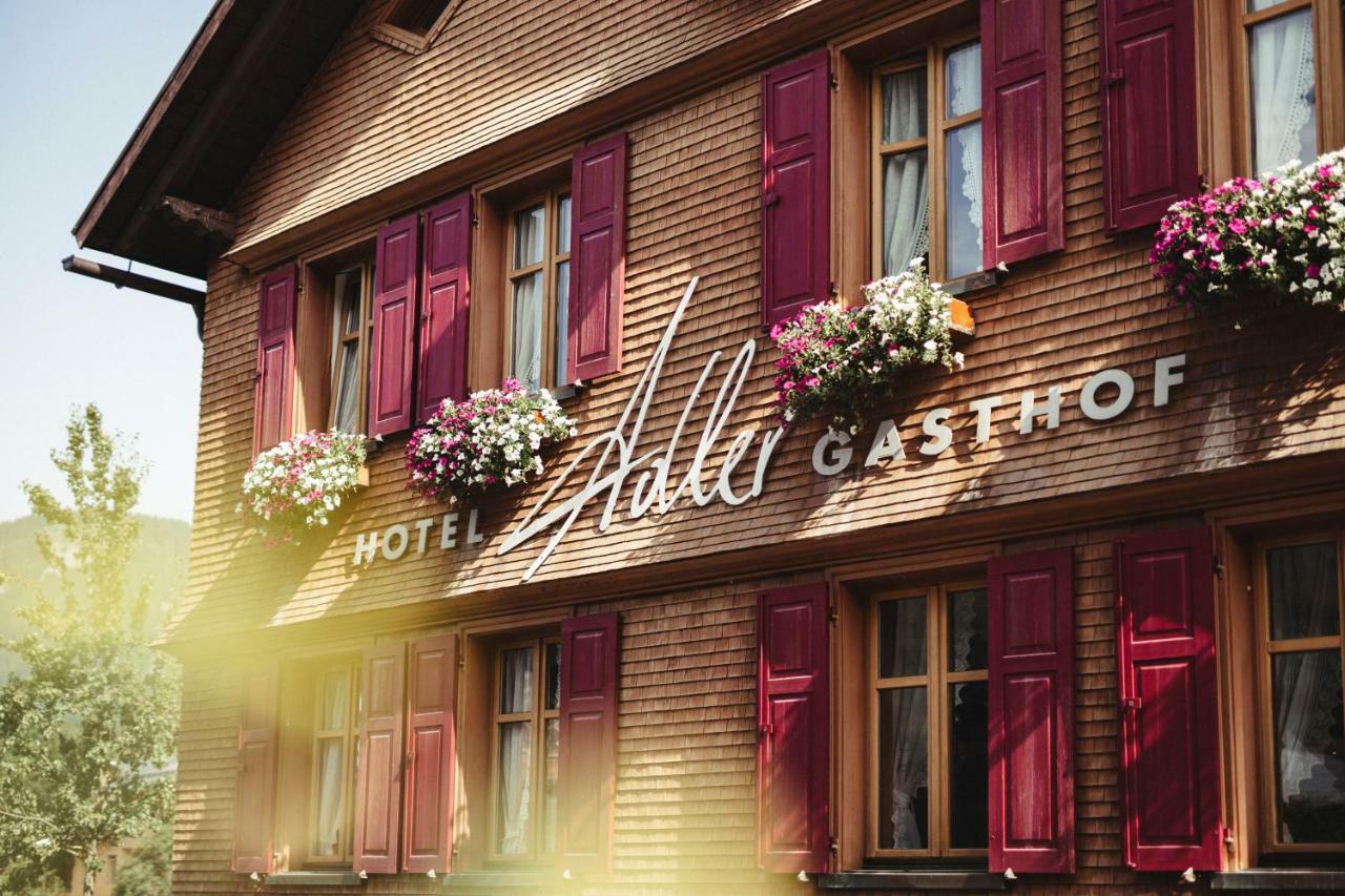 Hotel Gasthof Adler Schoppernau Exterior foto