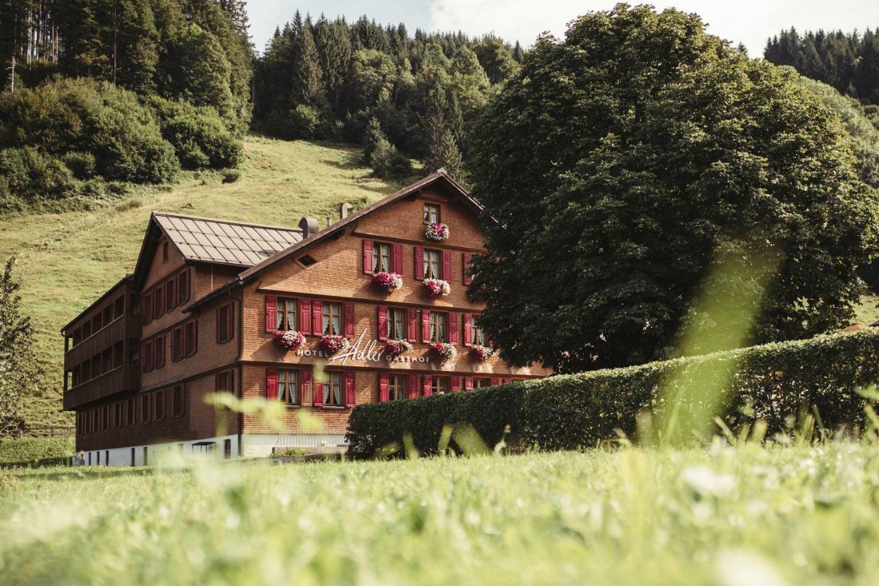 Hotel Gasthof Adler Schoppernau Exterior foto